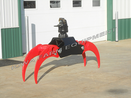 Excavator Rotating Grapple