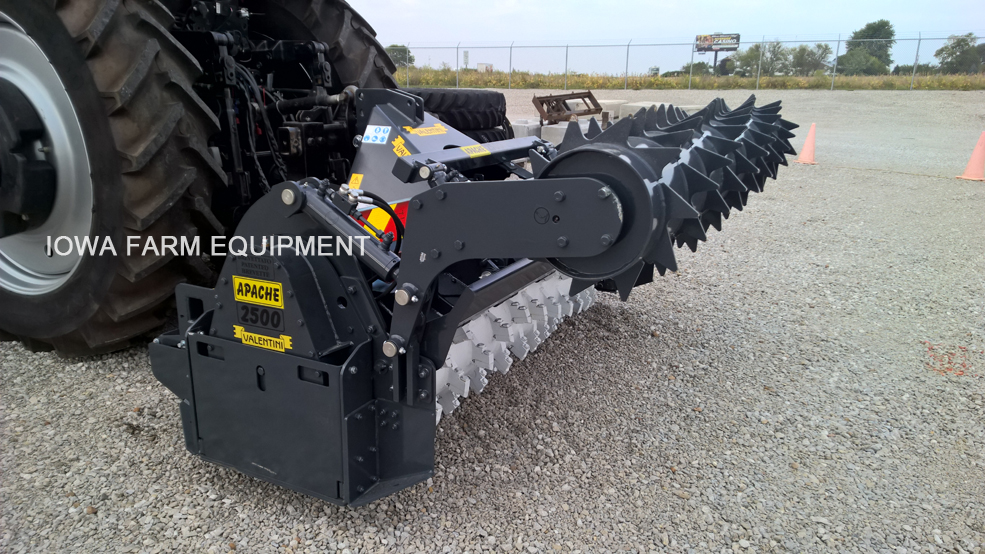 Valentini Tractor PTO Heavy Duty Forestry Mulcher Tiller